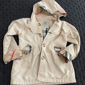 Burberry Girl Raincoat Jacket